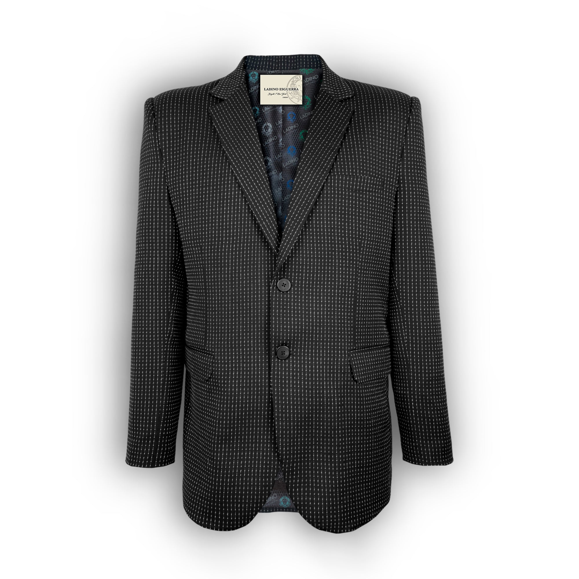 Blazer Noir Étoilé